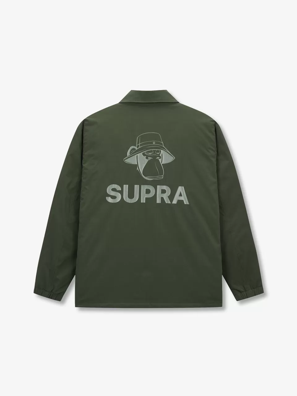 Light Down / Vest^SUPRA Back big graphic Thinsulate Coach Jacket