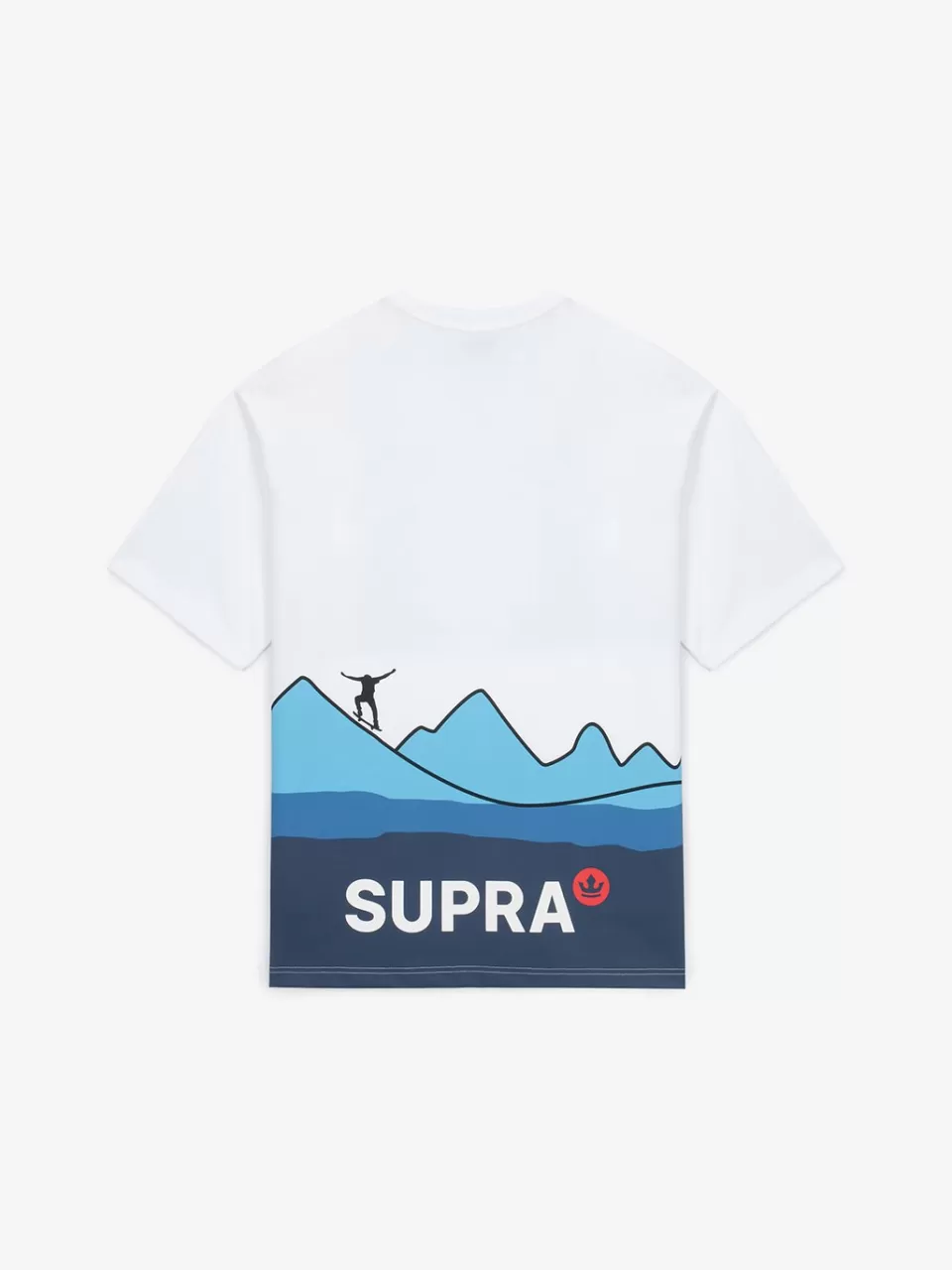 T-Shirts^SUPRA Back Graphic Short-sleeved T-shirt