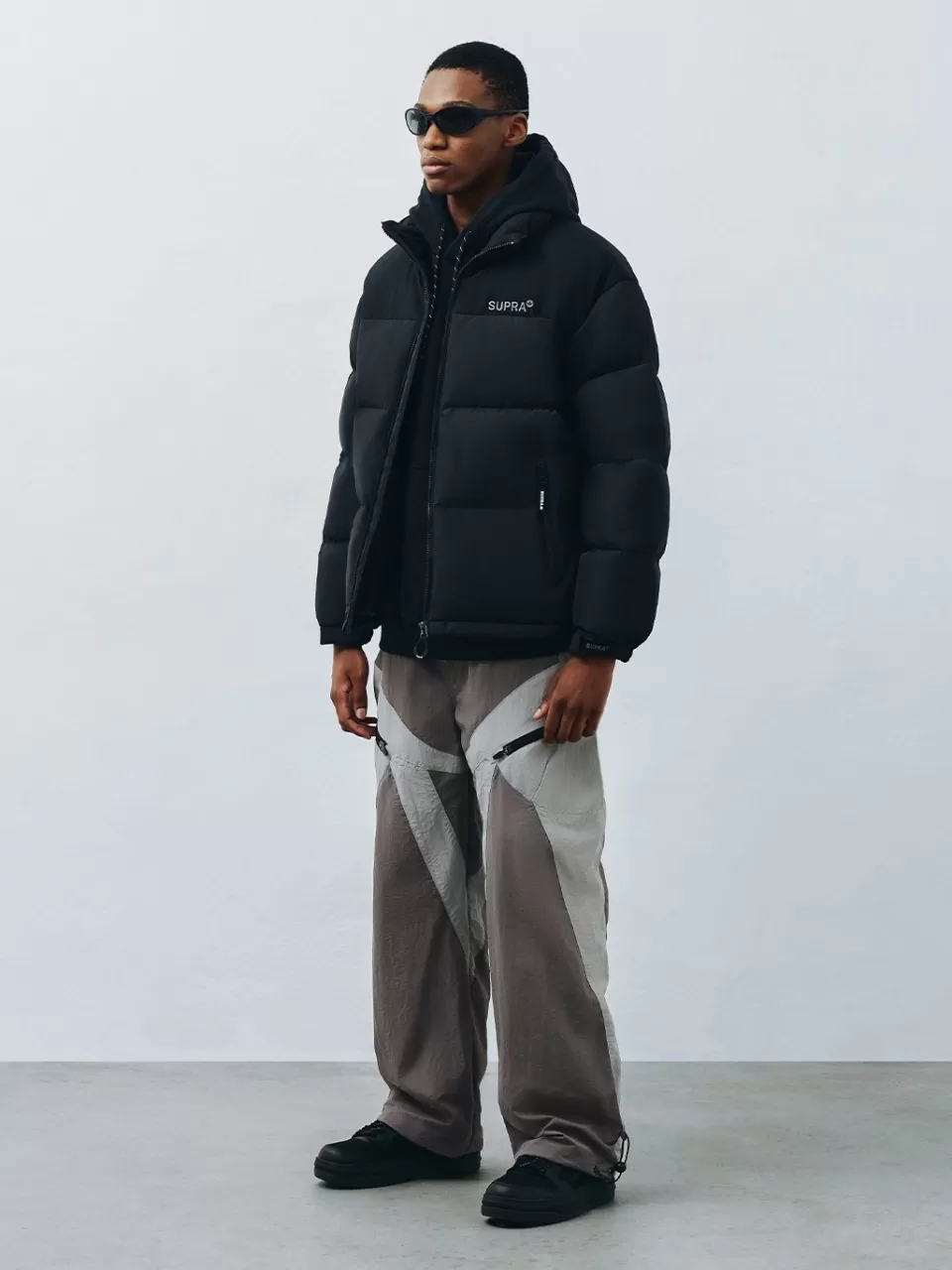 Down^SUPRA Basic Short Down Jacket