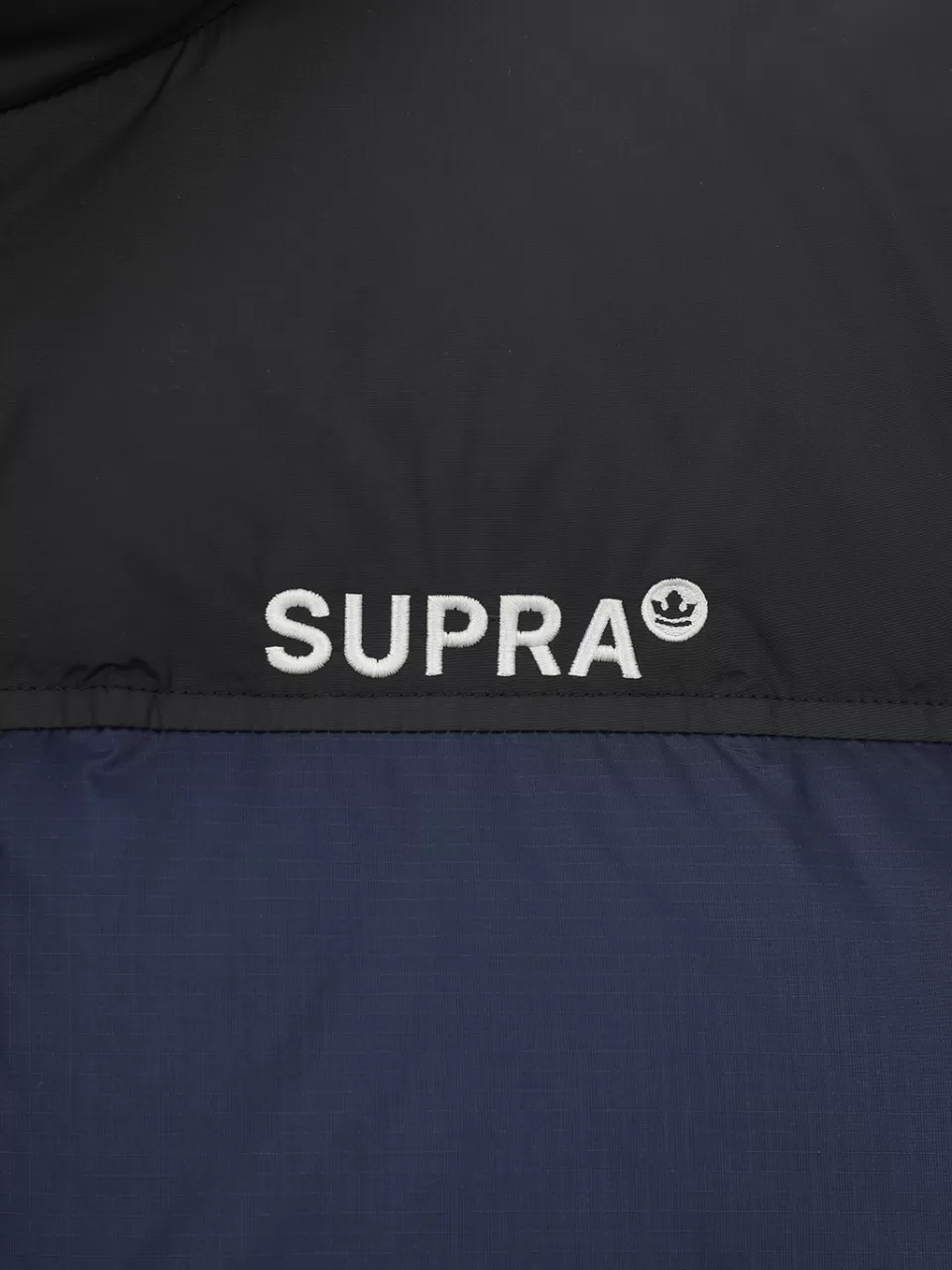 Down^SUPRA Color Block Short Down Jacket