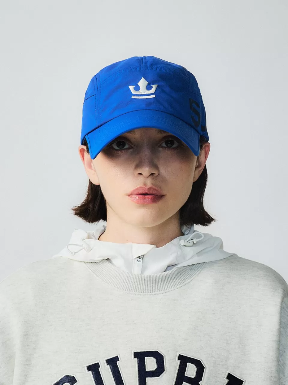 Ball Cap^SUPRA Crown Logo Point Basic Camp Cap