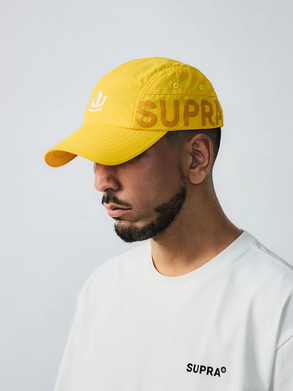 Ball Cap^SUPRA Crown Logo Point Basic Camp Cap