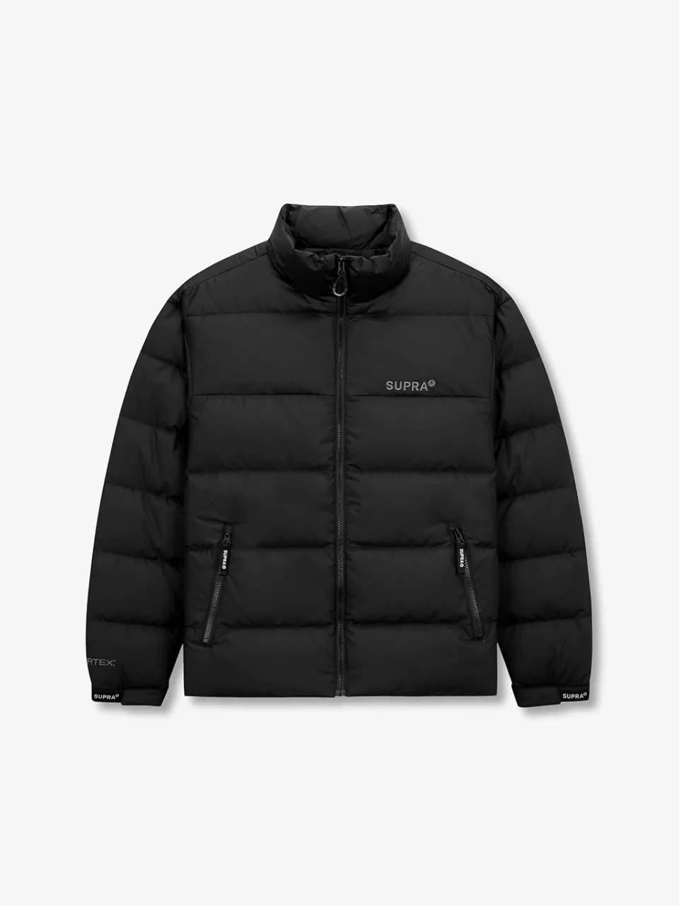 Down^SUPRA High Neck Short Down Jacket