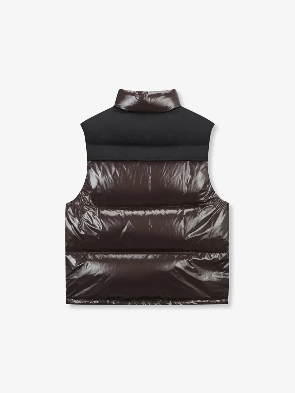 Light Down / Vest^SUPRA Jacquard Color Block Down vest