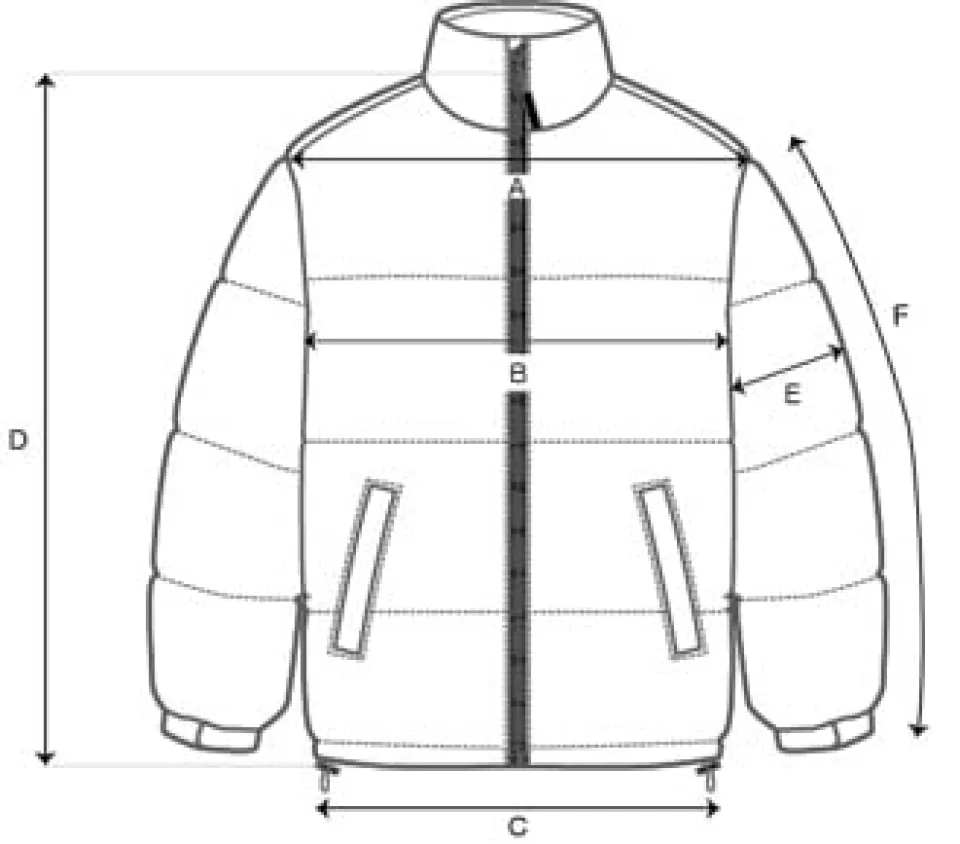 Down^SUPRA jacquard Color Block Short Down Jacket