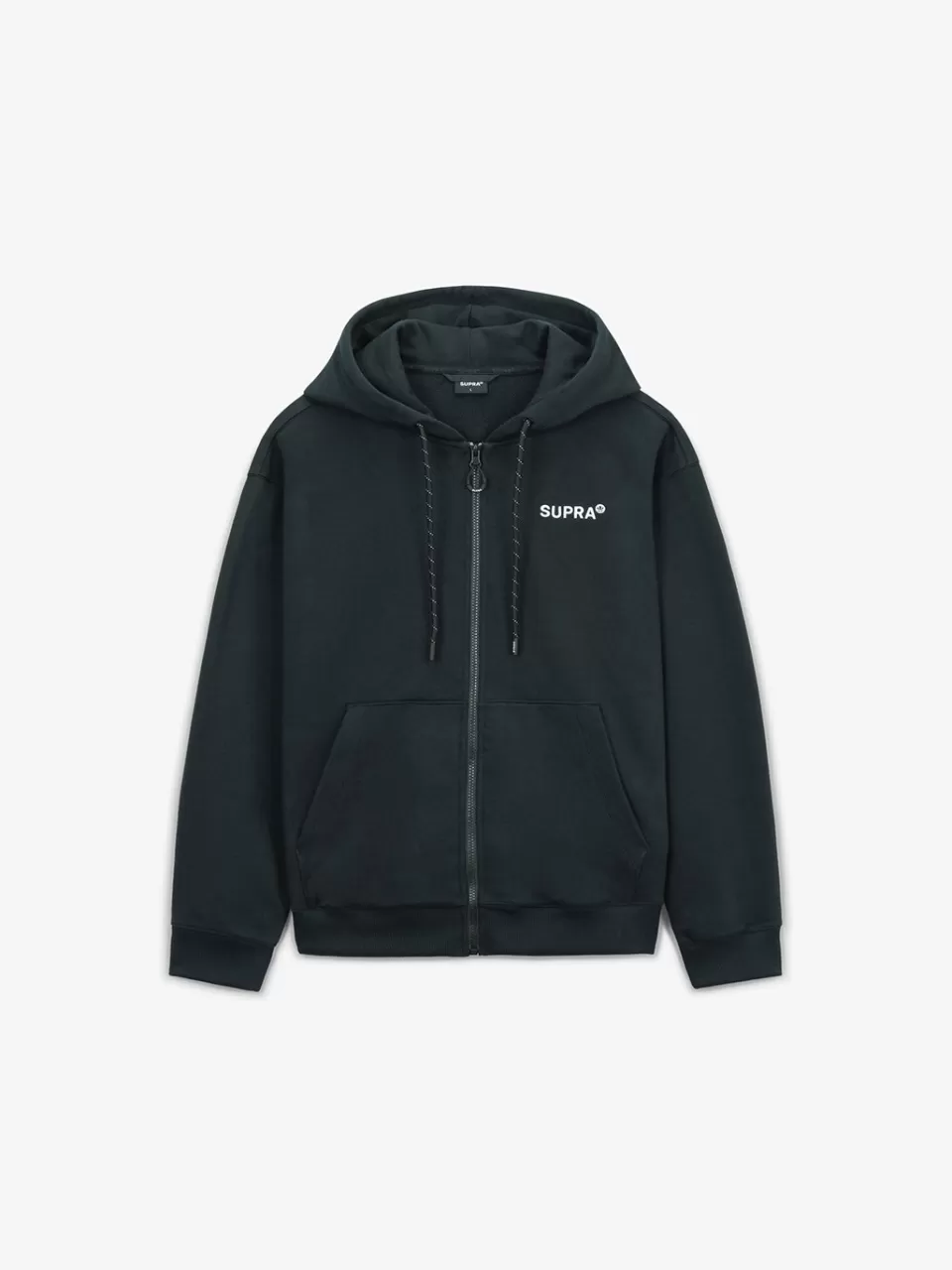 Zip-Up^SUPRA Label Point Hood Zip-Up