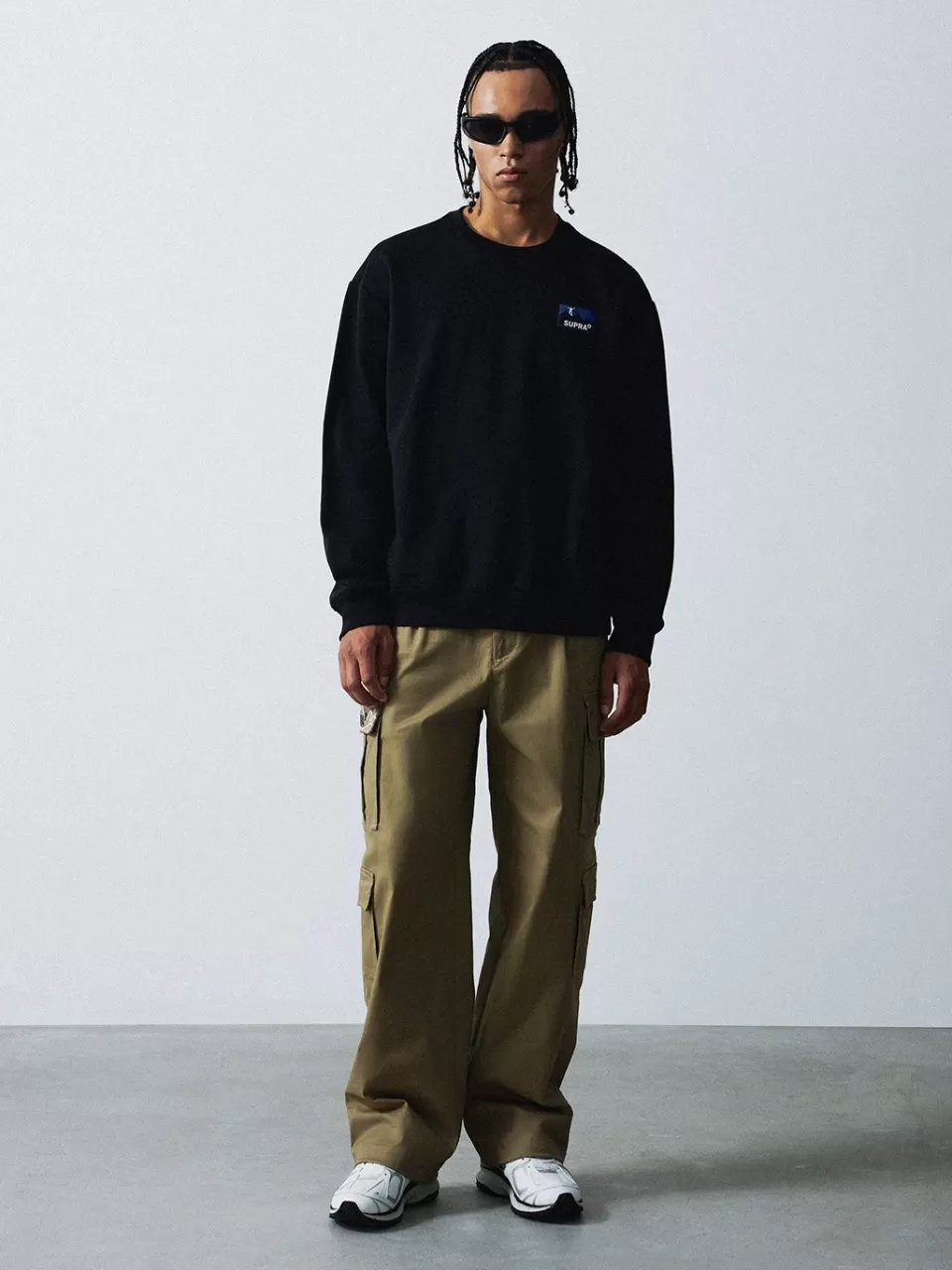 Sweatshirts^SUPRA Label Point Sweatshirt