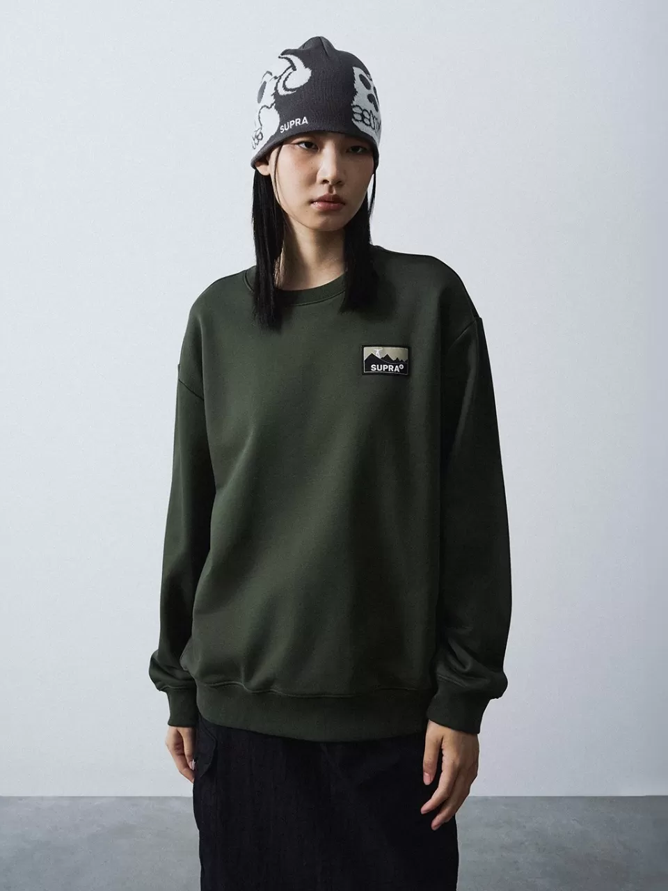 Sweatshirts^SUPRA Label Point Sweatshirt