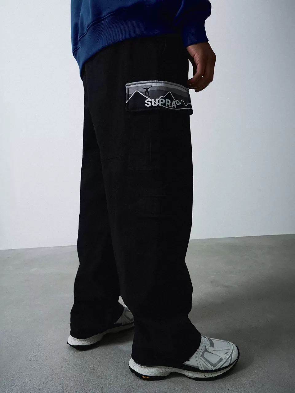 Woven Pants^SUPRA Pocket Graphic Woven Wide Pants