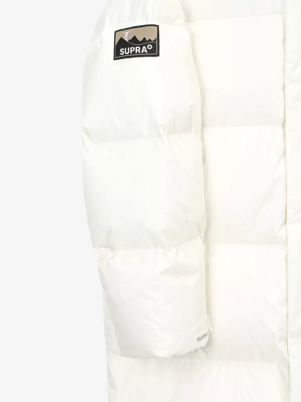 Down^SUPRA Ripstop Color Block Long Down Jacket