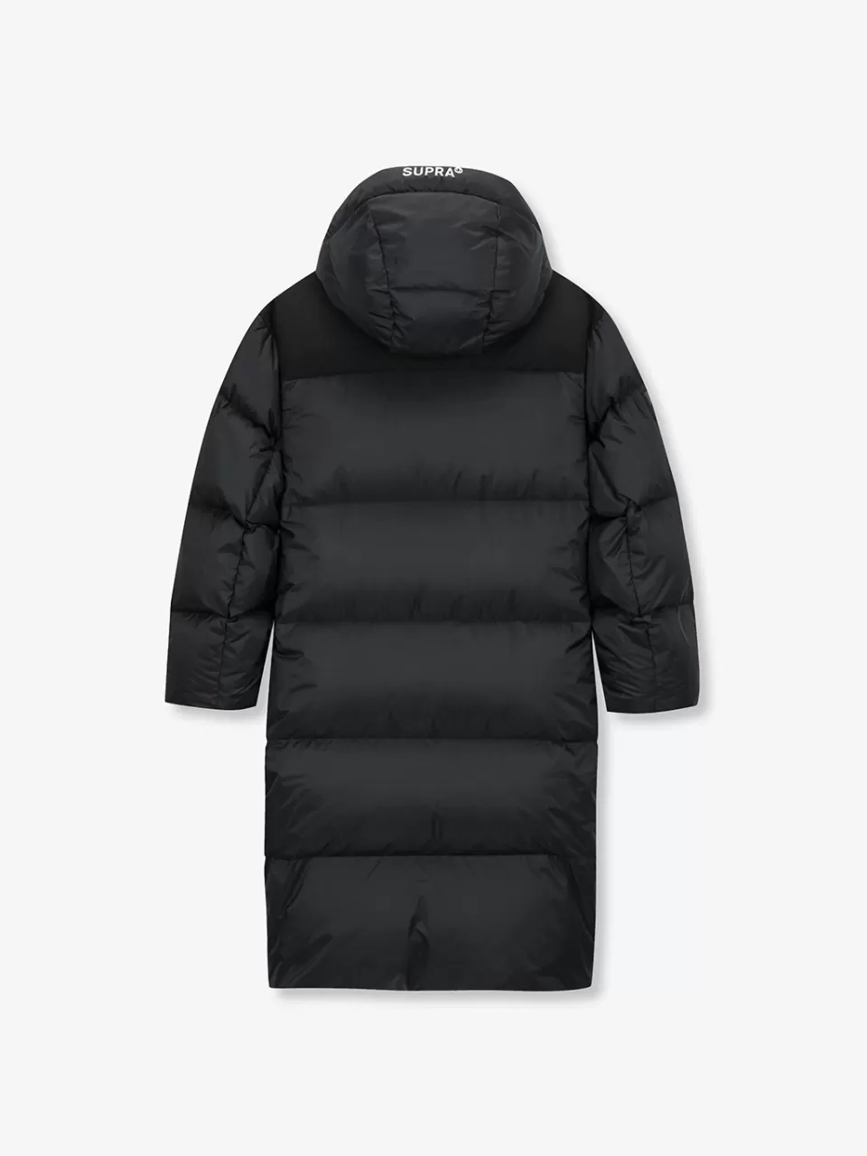 Down^SUPRA Ripstop Color Block Long Down Jacket