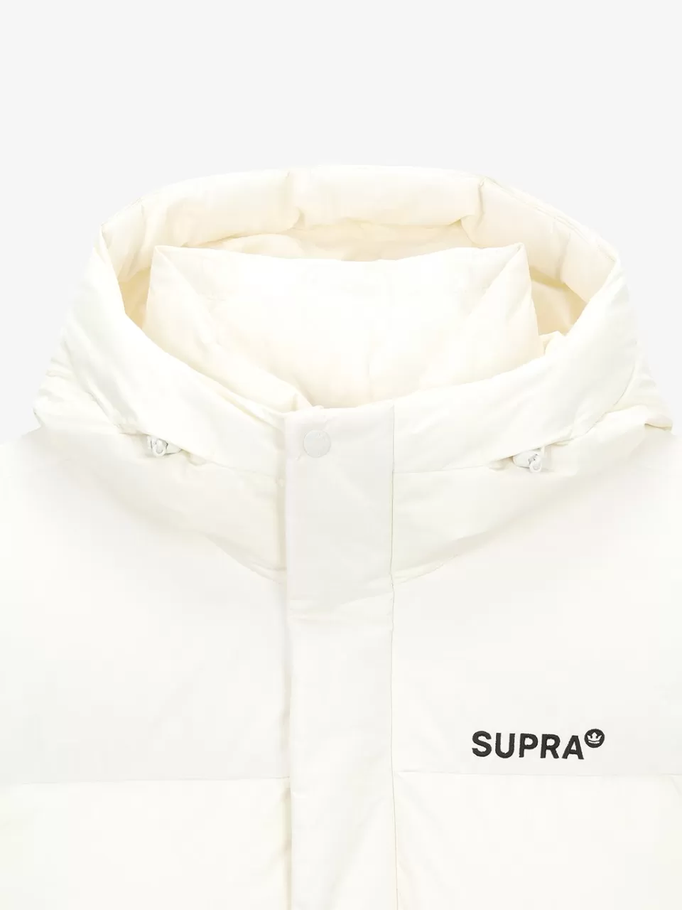 Down^SUPRA Ripstop Color Block Long Down Jacket