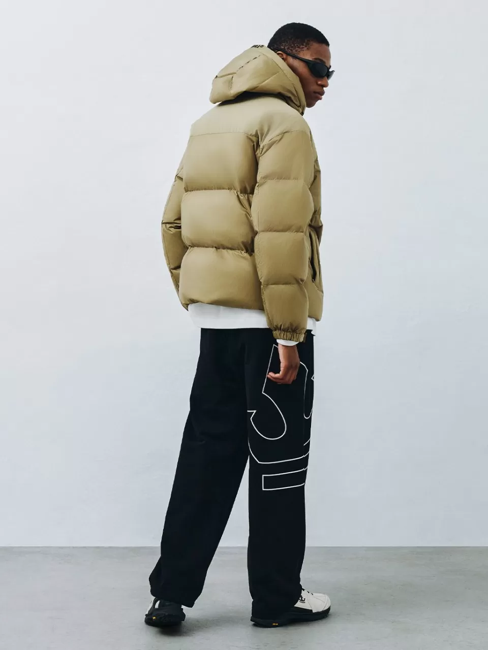 Down^SUPRA Ripstop Color Block Short Down Jacket