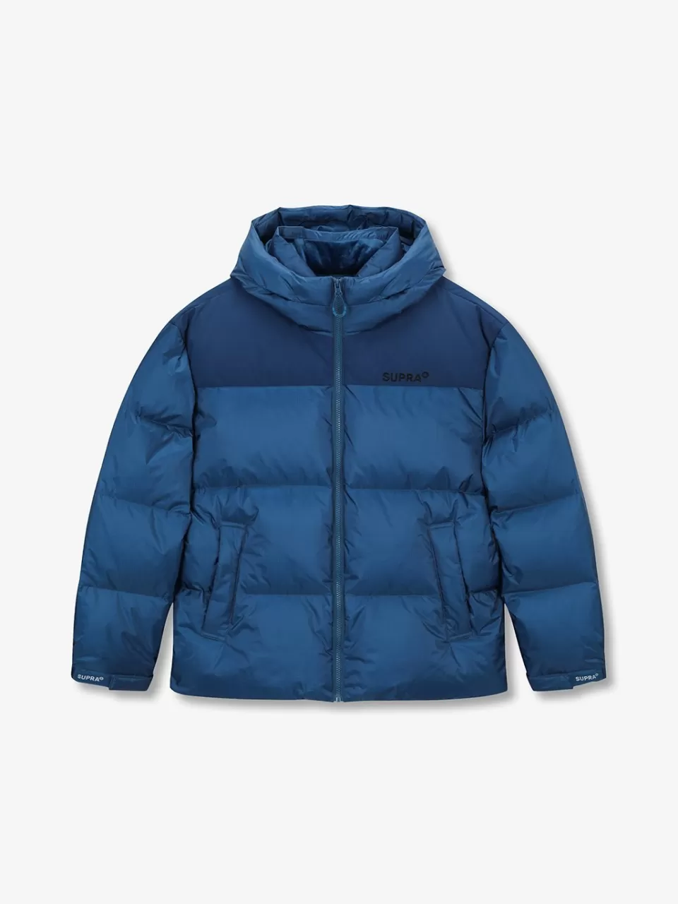 Down^SUPRA Ripstop Color Block Short Down Jacket