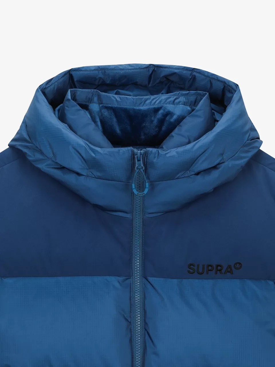 Down^SUPRA Ripstop Color Block Short Down Jacket