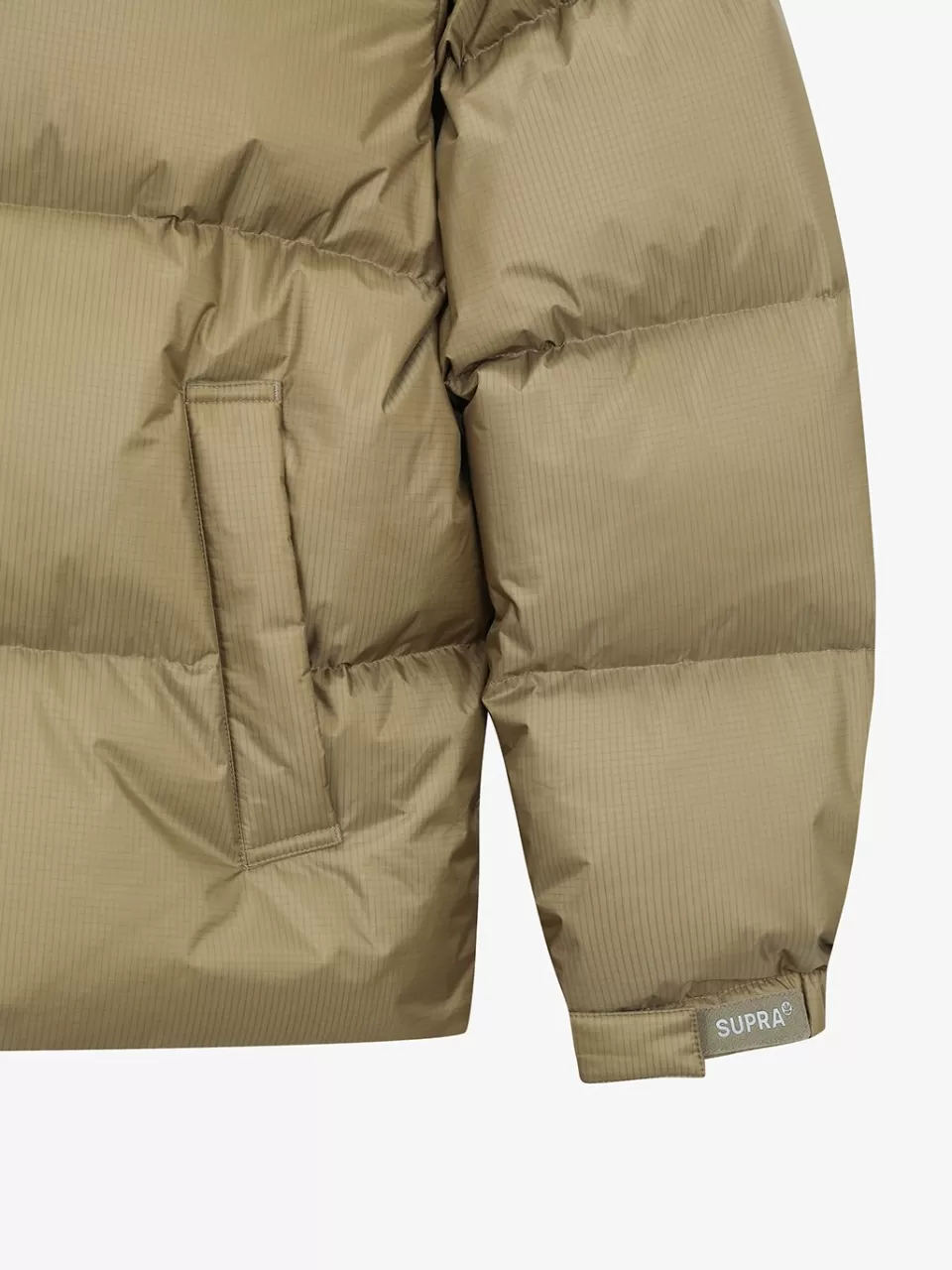 Down^SUPRA Ripstop Color Block Short Down Jacket