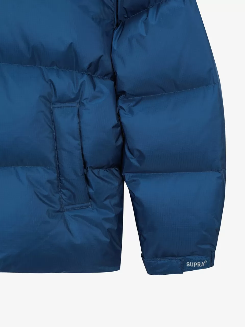 Down^SUPRA Ripstop Color Block Short Down Jacket