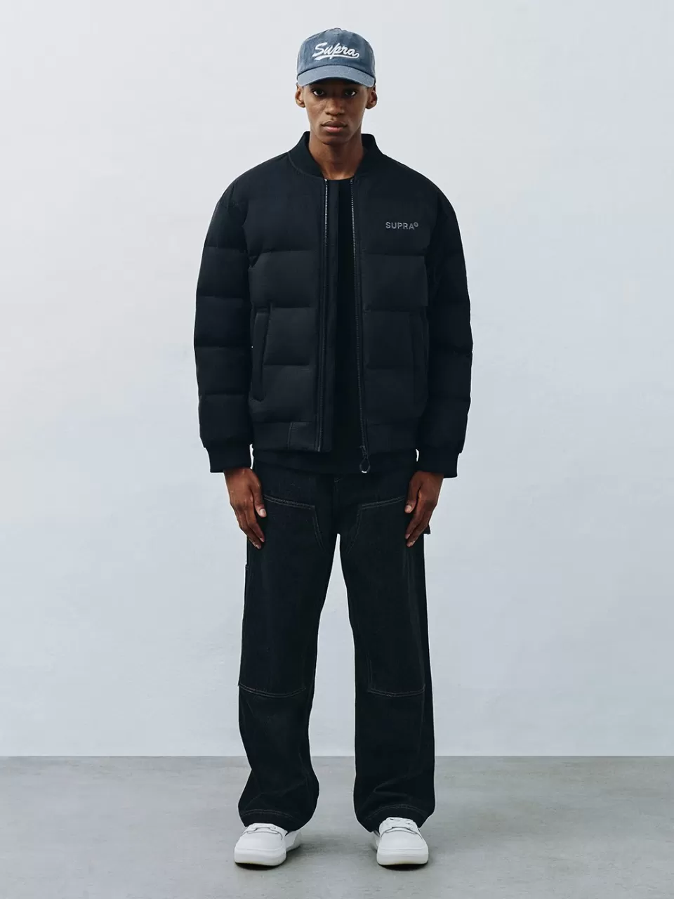 Down^SUPRA Ripstop Nylon Down Short Jacket