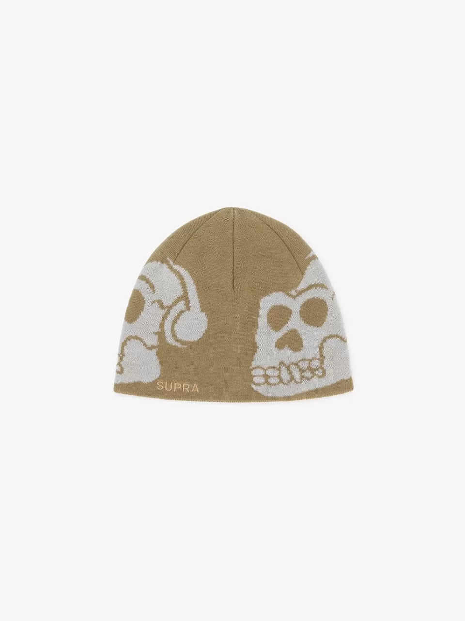 Beanie^SUPRA Skull Jacquard Logo Beanie