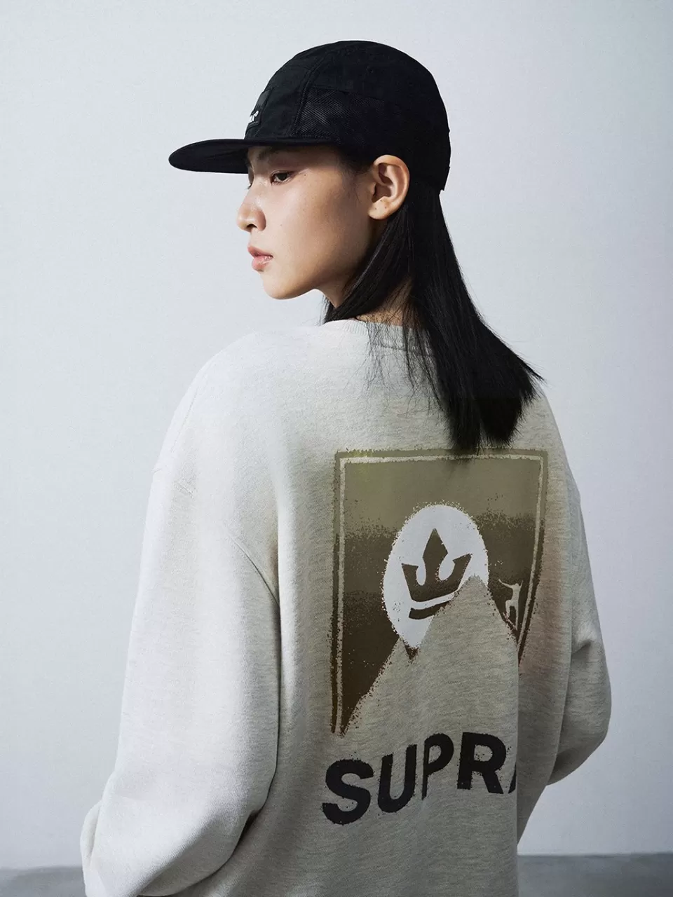 Sweatshirts^SUPRA Spray Graphic Sweatshirt