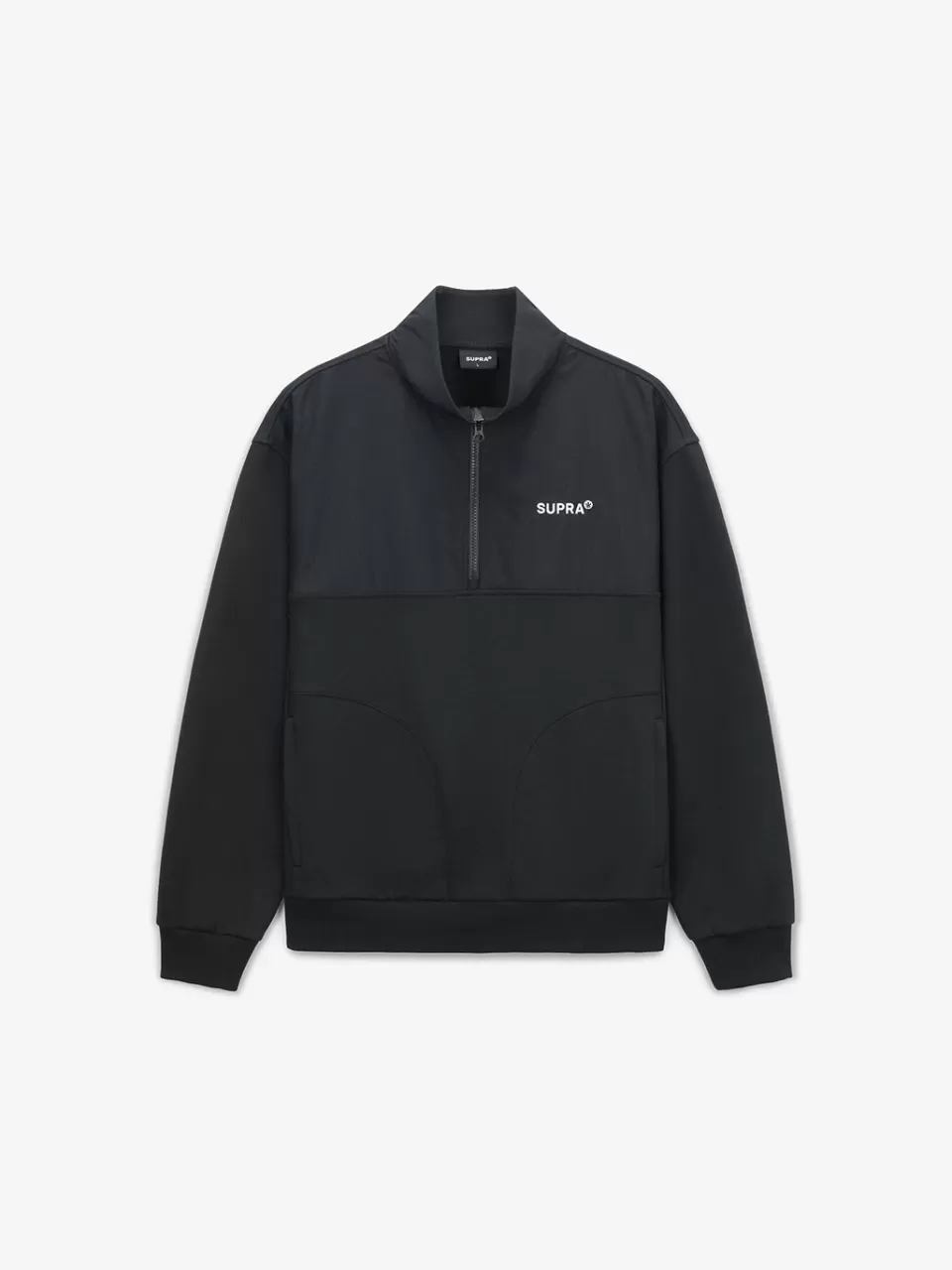 Sweatshirts^SUPRA Triangle Wappen Point RipStop Woven Coloring Half Zip-Up Sweatshirt