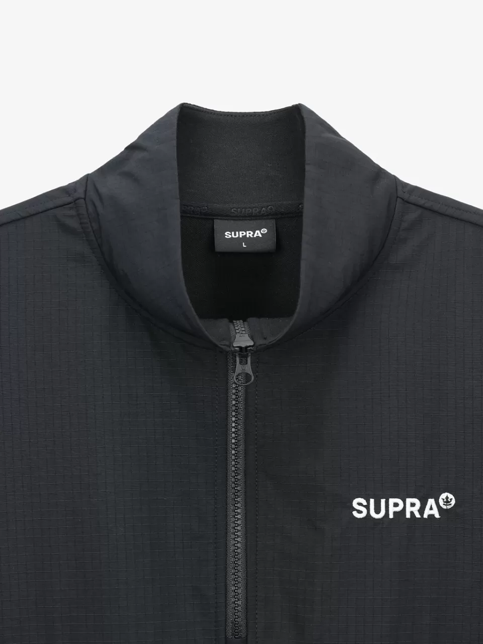 Sweatshirts^SUPRA Triangle Wappen Point RipStop Woven Coloring Half Zip-Up Sweatshirt