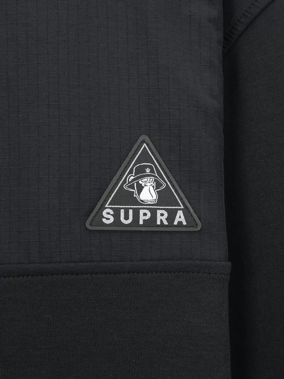 Sweatshirts^SUPRA Triangle Wappen Point RipStop Woven Coloring Half Zip-Up Sweatshirt