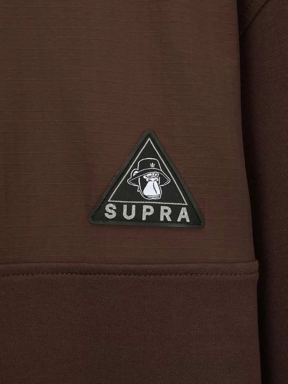 Sweatshirts^SUPRA Triangle Wappen Point RipStop Woven Coloring Half Zip-Up Sweatshirt