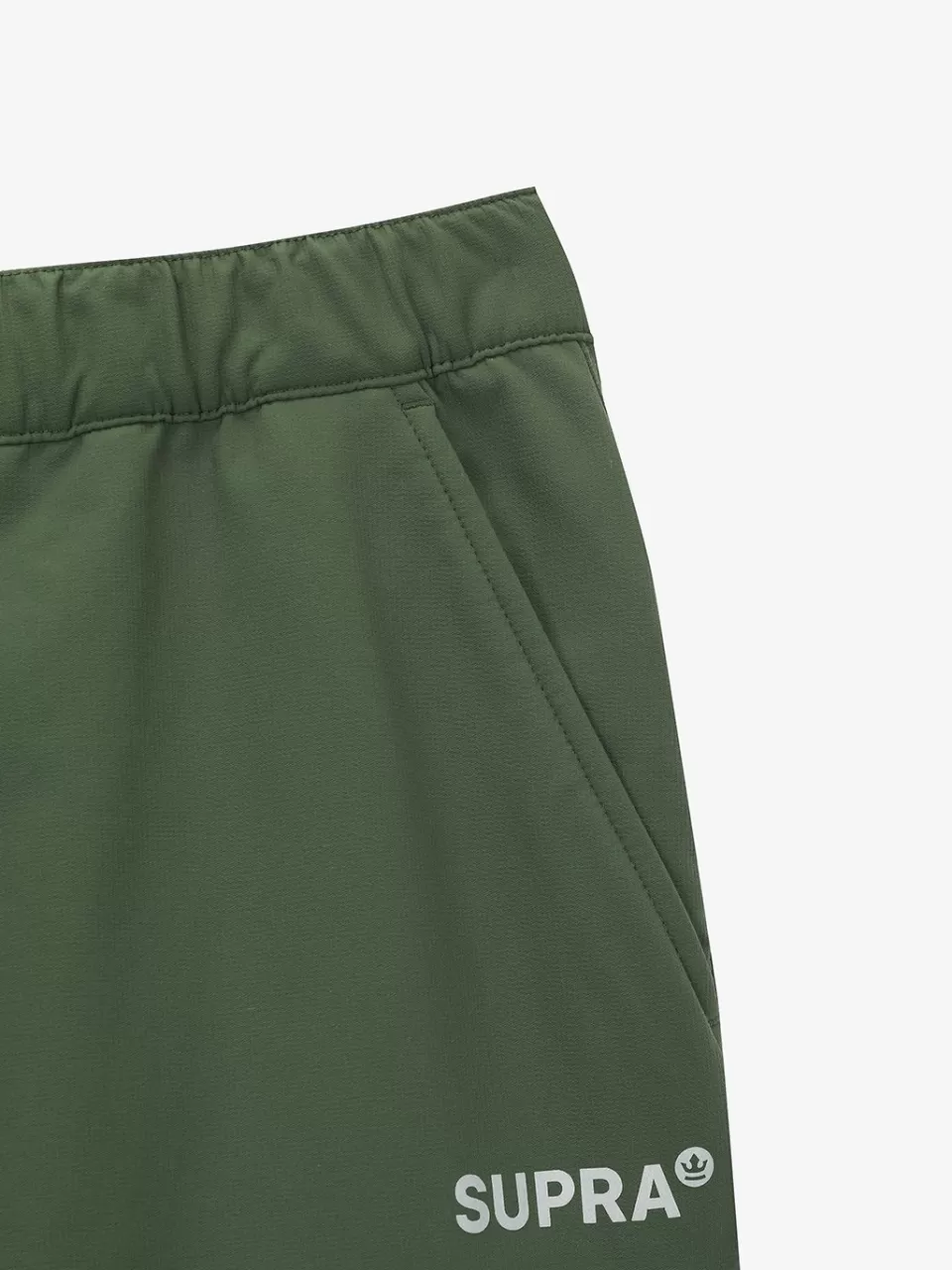 Woven Pants^SUPRA Triangle Wappen Point Soft Shell Brushed Wide Woven Pants Set-up