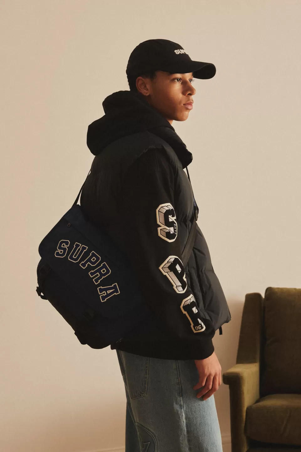 Cross Bag^SUPRA VARSITY OXFORD MESSENGER CROSS BAG