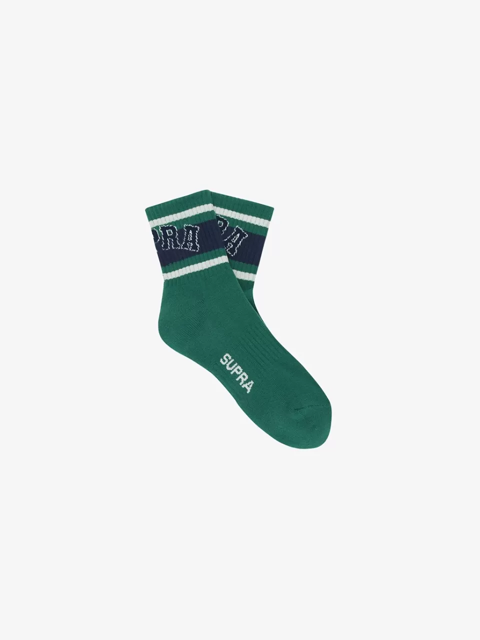 Socks^SUPRA VARSITY STRIPE LOGO SOCKS