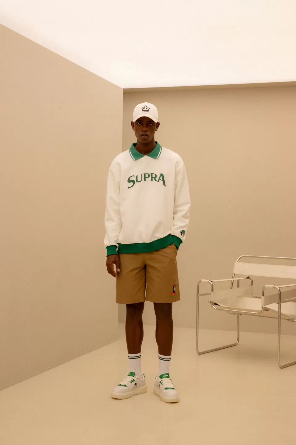 Ball Cap^SUPRA VARSITY STRUCTURED CROWN LOGO CAP