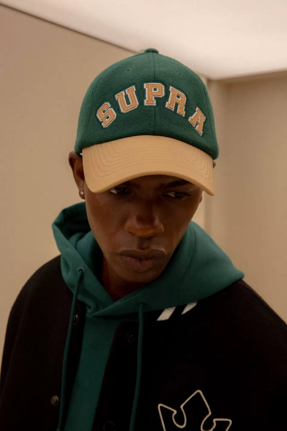 Ball Cap^SUPRA VARSITY UNSTRUCTURED COLOR BLOCK CAP