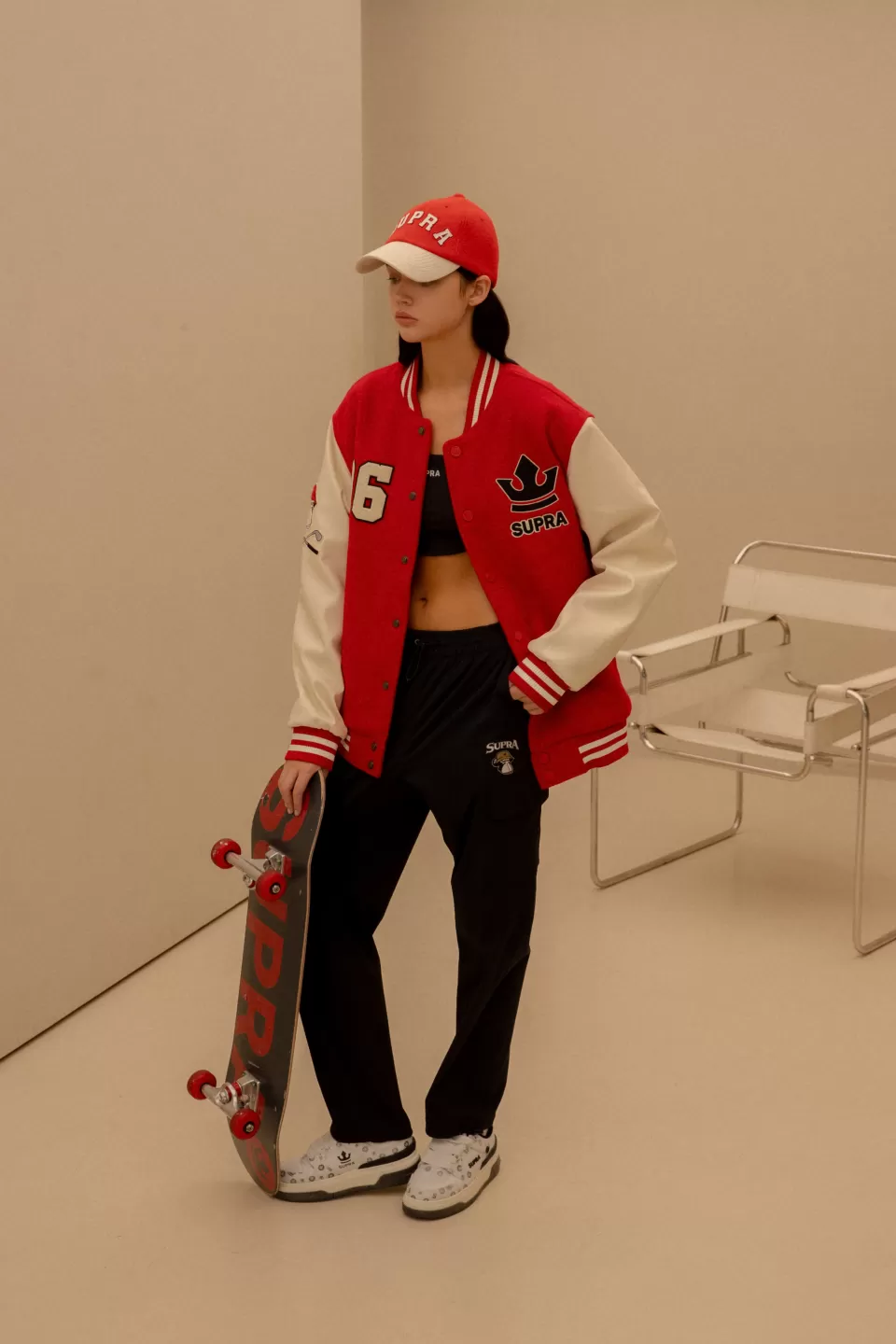 Ball Cap^SUPRA VARSITY UNSTRUCTURED COLOR BLOCK CAP