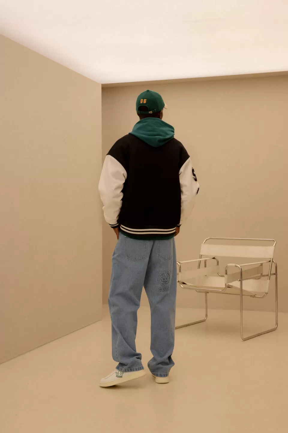 Ball Cap^SUPRA VARSITY UNSTRUCTURED COLOR BLOCK CAP