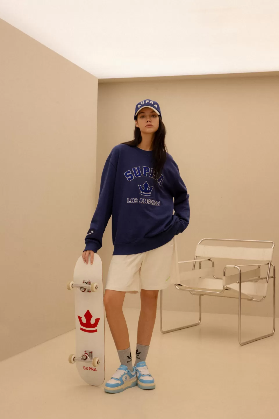 Ball Cap^SUPRA VARSITY UNSTRUCTURED COLOR BLOCK CAP