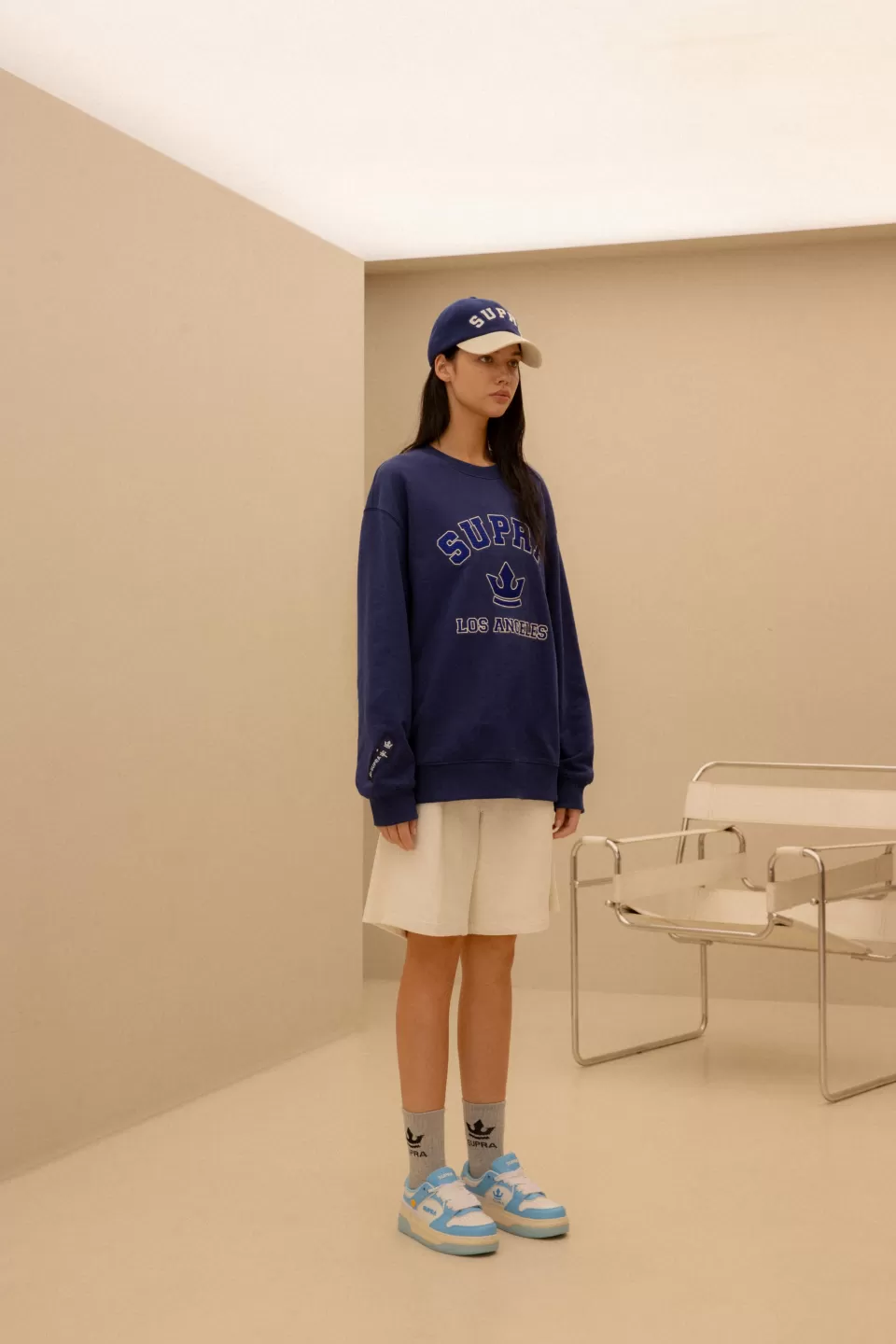 Ball Cap^SUPRA VARSITY UNSTRUCTURED COLOR BLOCK CAP