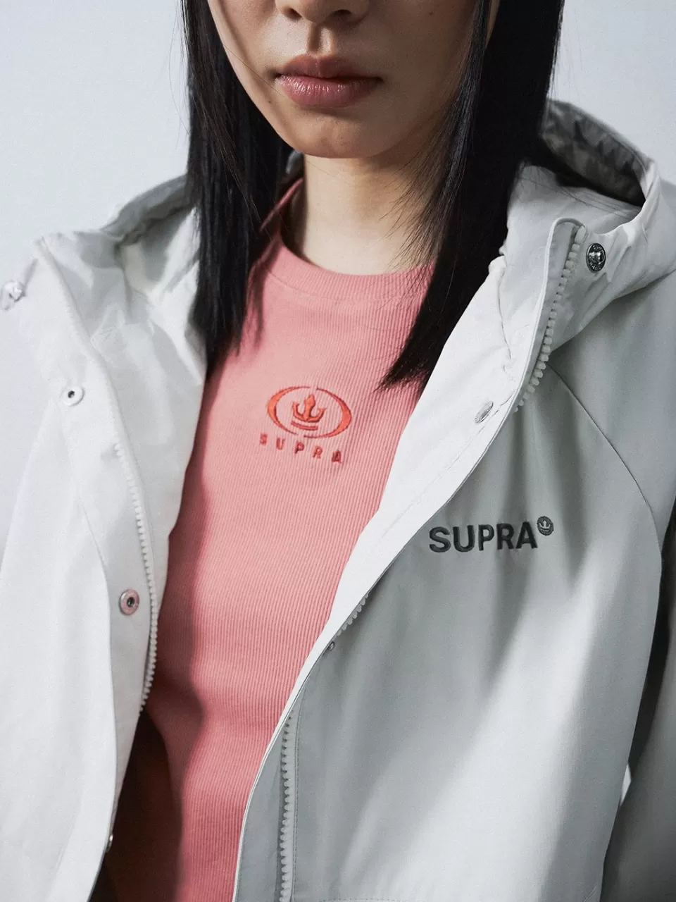 Windbreaker^SUPRA women basic Windbreaker