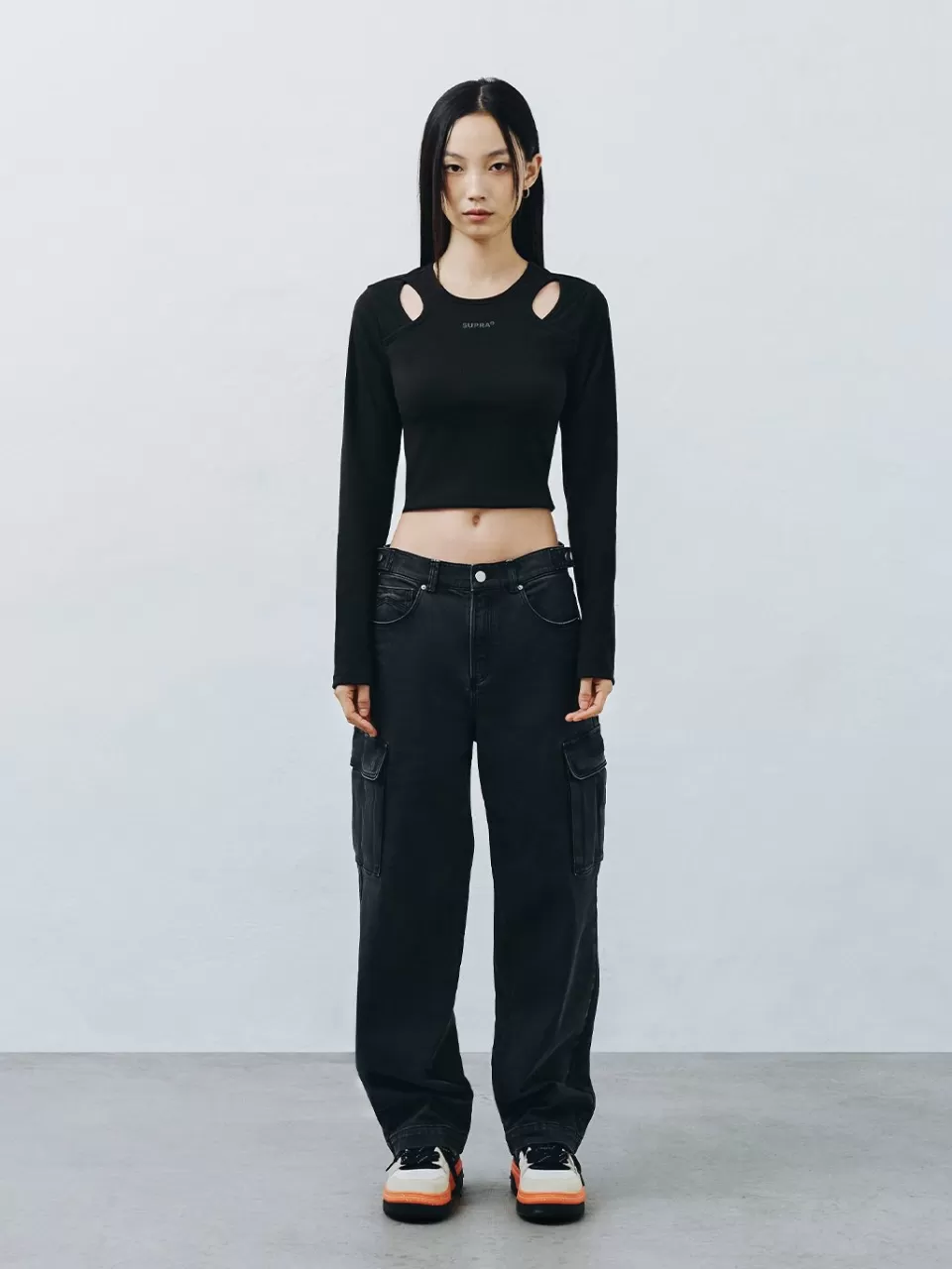 Denim^SUPRA Women Wide Denim Cago Pants