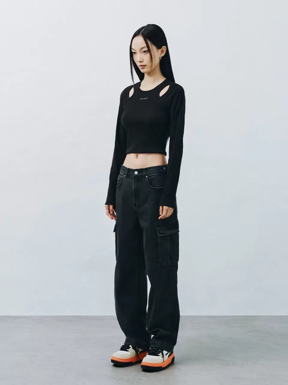 Denim^SUPRA Women Wide Denim Cago Pants