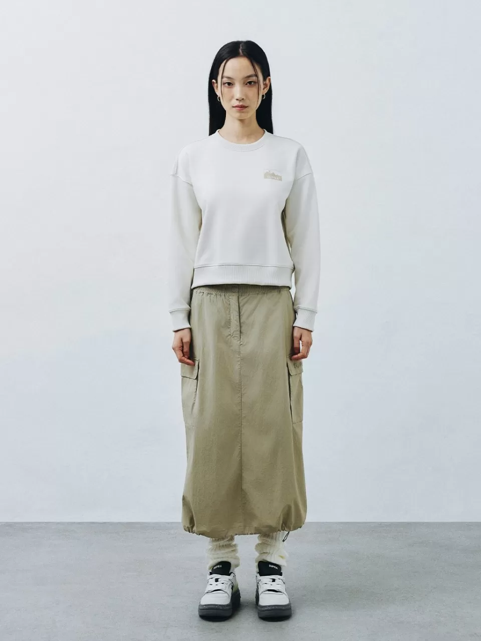 Skirt^SUPRA Women woven cargo skirt