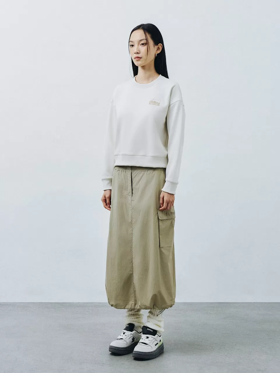 Skirt^SUPRA Women woven cargo skirt