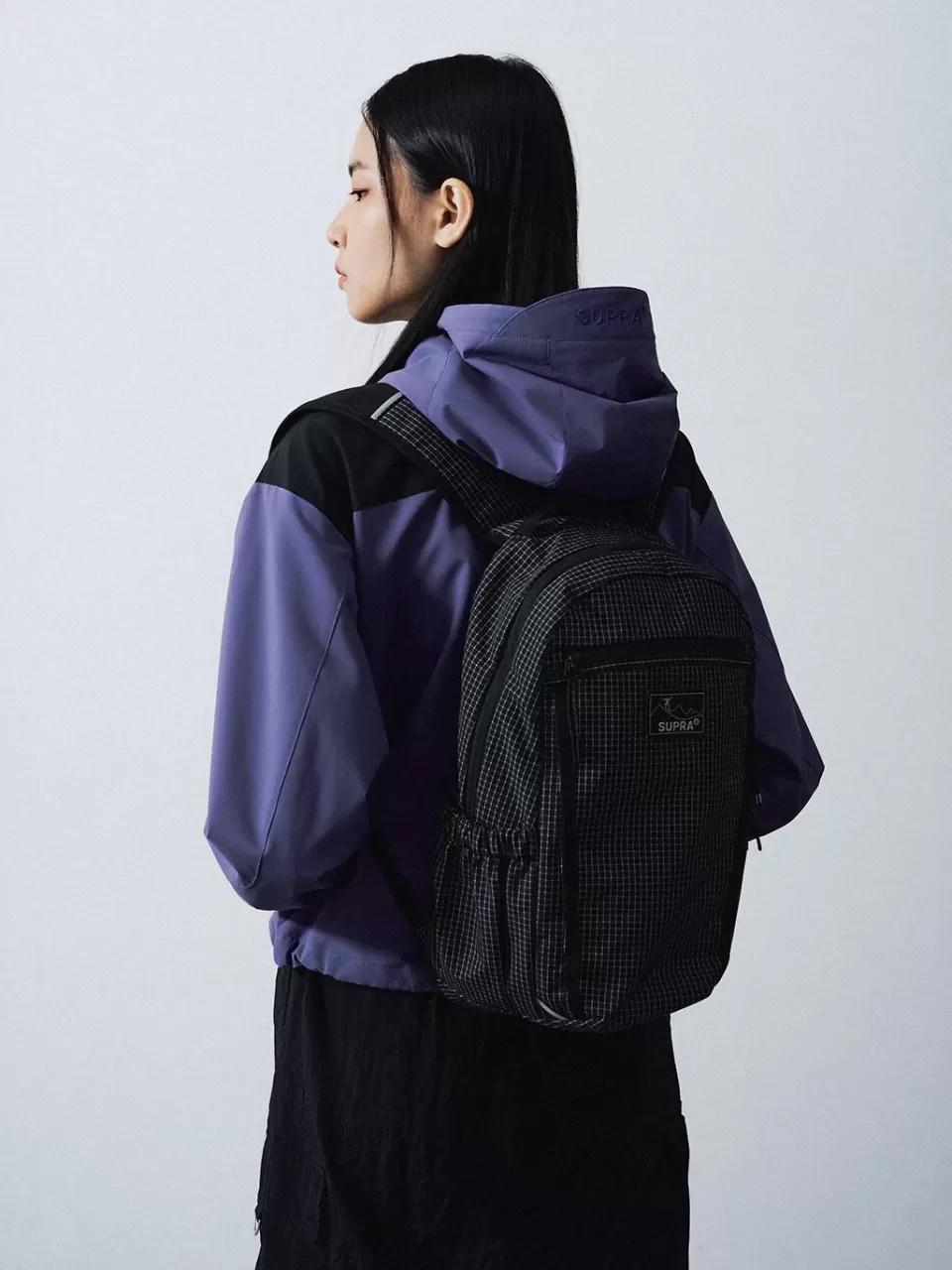 Windbreaker^SUPRA Women's 2 Pocket Color Block Windbreaker