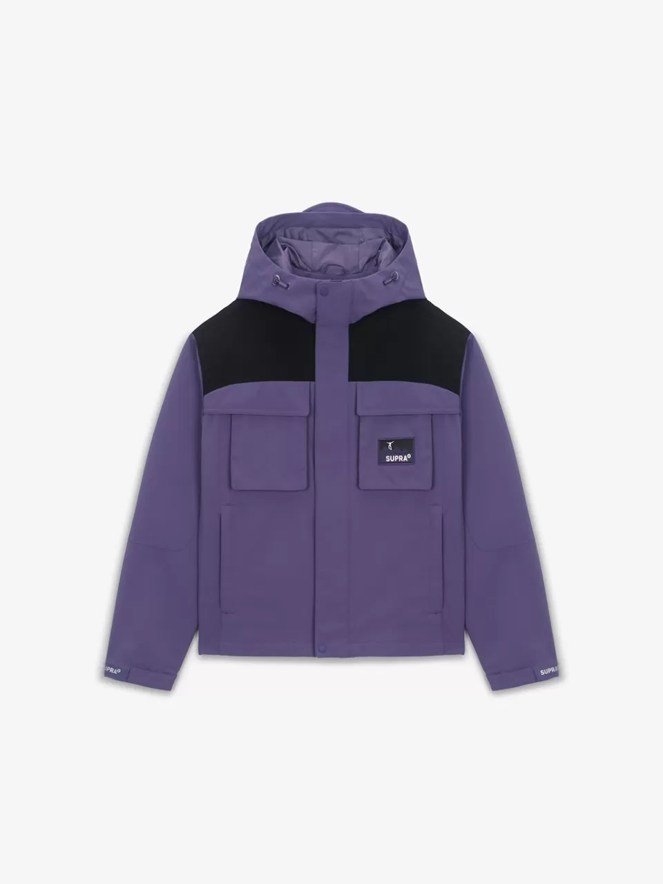 Windbreaker^SUPRA Women's 2 Pocket Color Block Windbreaker