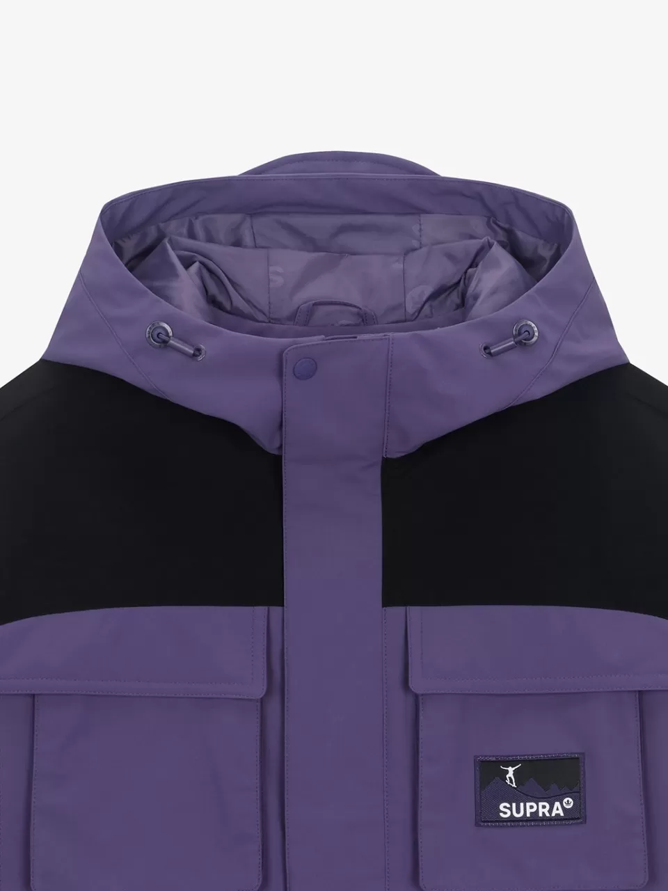 Windbreaker^SUPRA Women's 2 Pocket Color Block Windbreaker