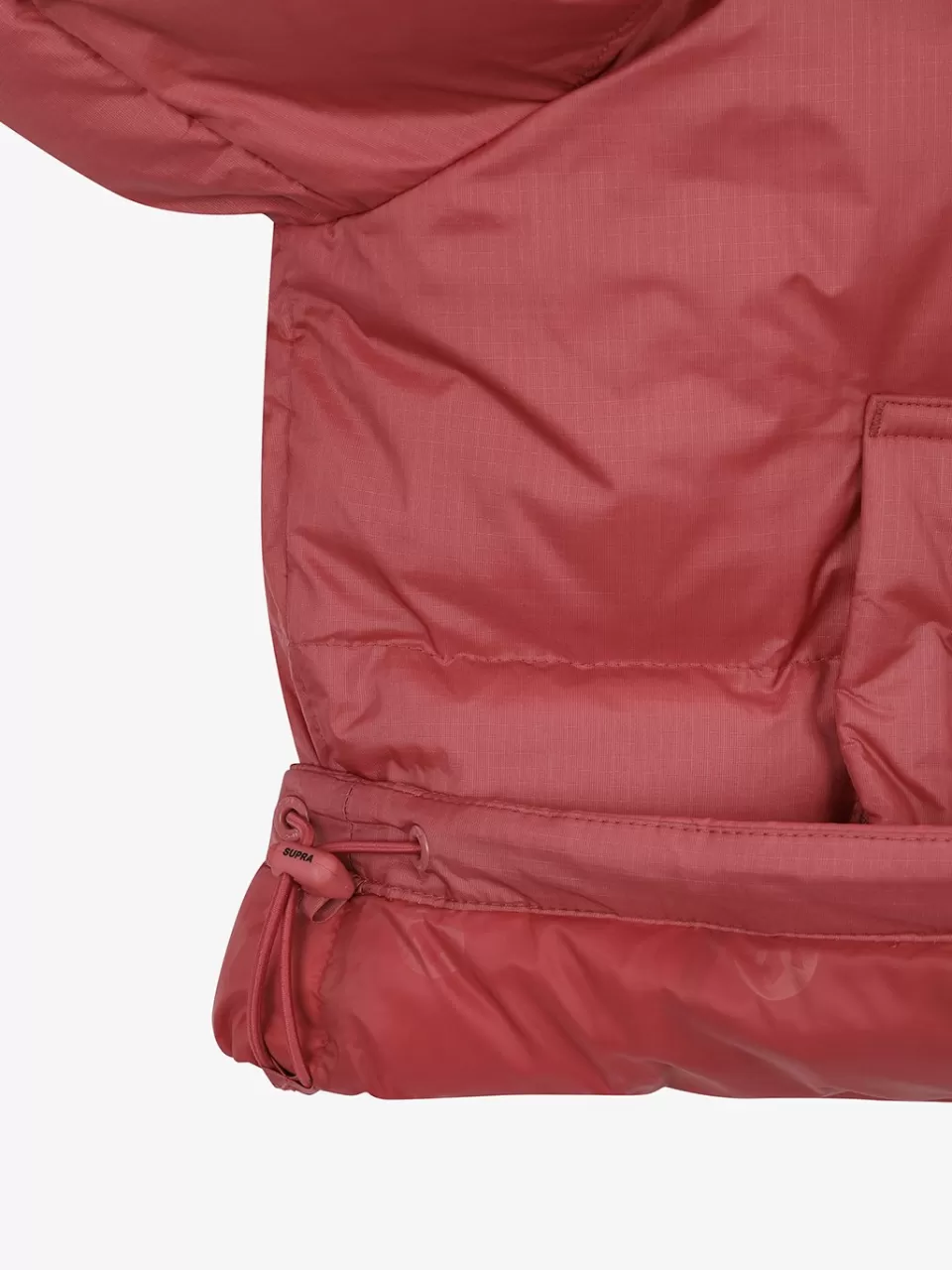 Down^SUPRA Women's Jacquard Color Block Short Down Jacket