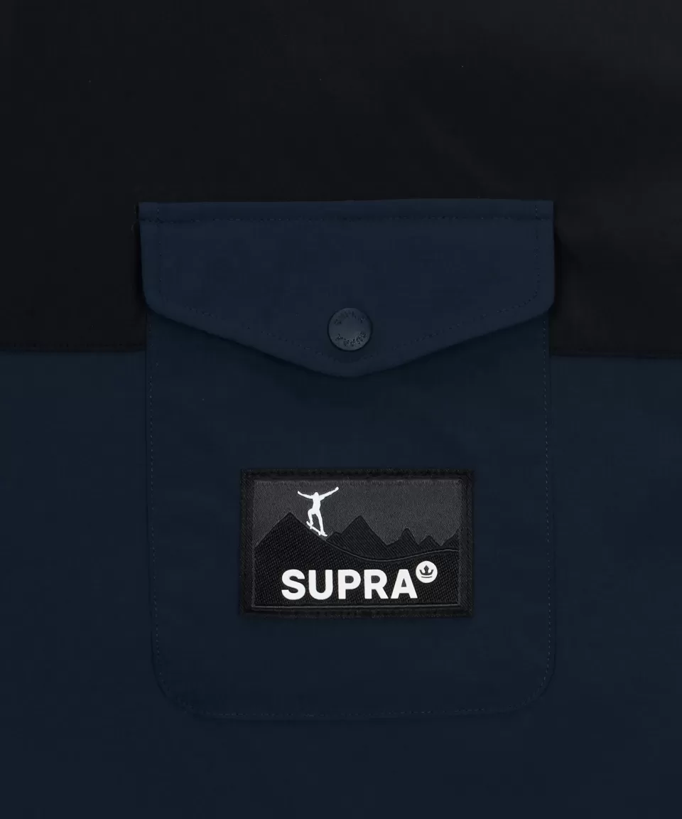 T-Shirts^SUPRA Woven Coloring point Long-Sleeved T-Shirt