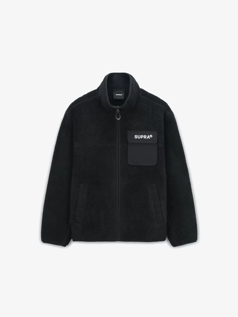 Fleece Jacket^SUPRA Woven Pocket Fleece Jacket