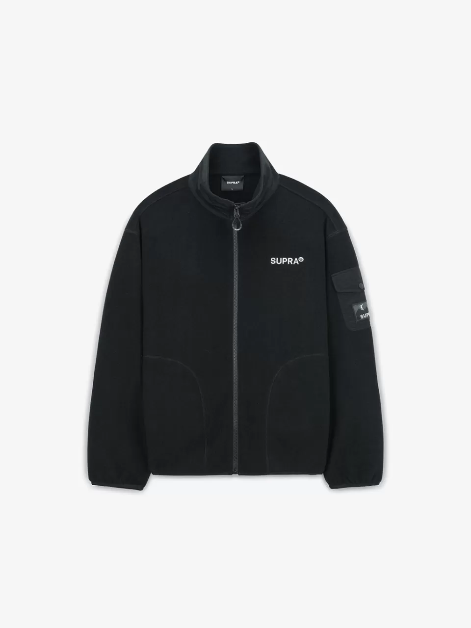 Fleece Jacket^SUPRA Woven Pocket Fleece Jacket Set-up